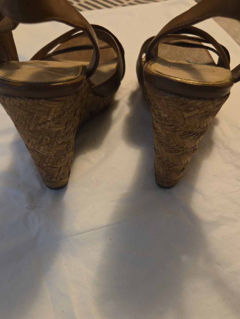 Jessica Simpson Brown Strappy Slingback Heels - Picture 5 of 13